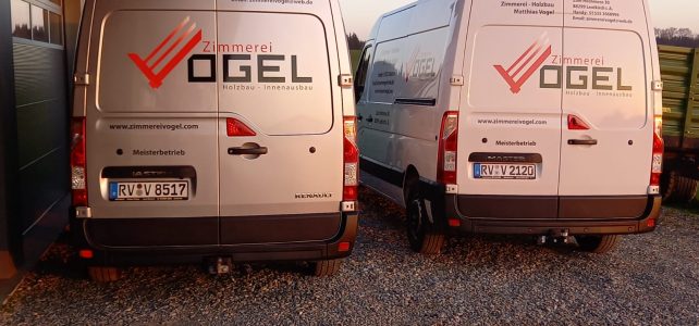Unser Fuhrpark wurde erweitert